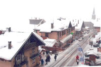 dorp sneeuw